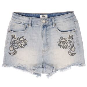 Tokyo Darling Super High Waisted Shorty Shorts Size 4 Womens Embroidered W26